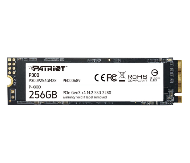 Patriot 256GB M.2 PCIe NVMe P300